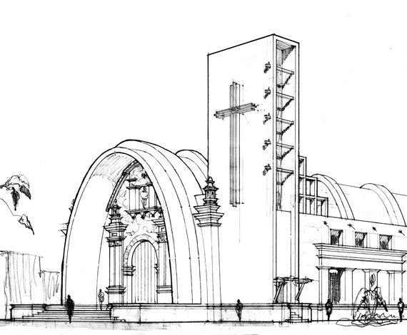 IGLESIA DEL PILAR | Catálogo Arquitectura Movimiento Moderno Perú